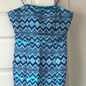 Strapless Badgley Mischka